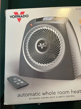 Vornado Whole Room Heater - Gray/black